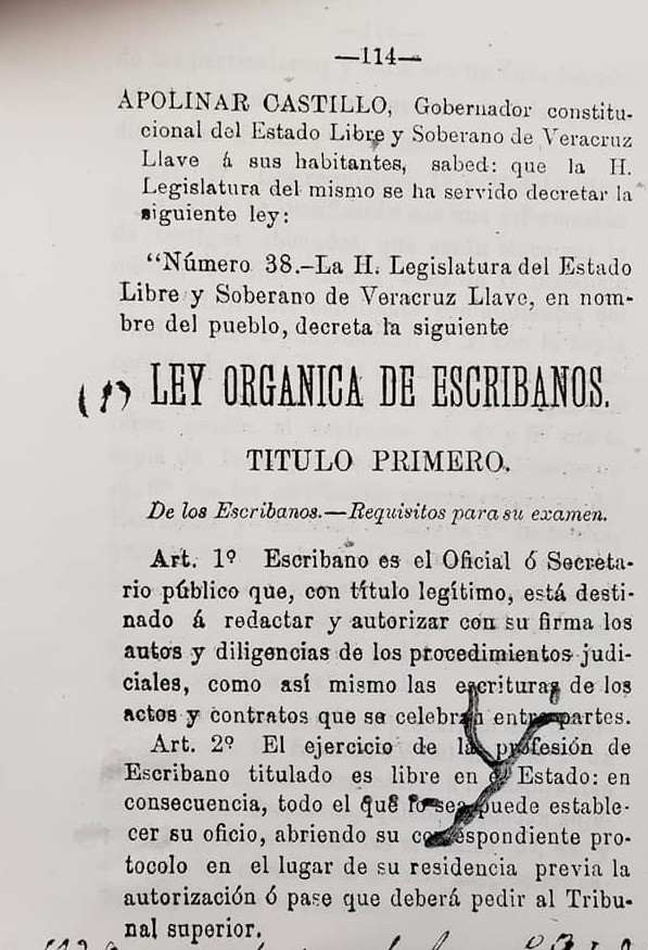 136 años de la primera Ley del Notariado en el Estado Proyecto13