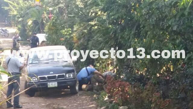 Ejecutan a lonchero en comunidad de Omealca; se encontraron más de 10 impactos de bala