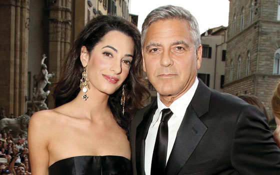 George y Amal Clooney esperan gemelos