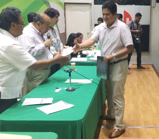 Gerardo Ruíz busca ser el candidato del PRI en Coscomatepec
