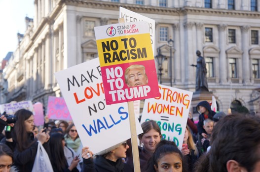 PROTESTAS CONTRA VISITA DE TRUMP A REINO UNIDO
