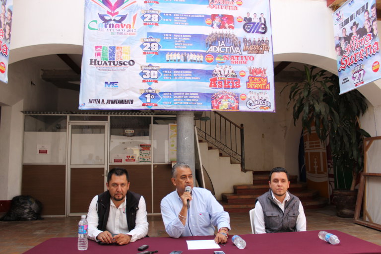Anuncian cartelera del Carnaval Huatusco 2017 Anuncian cartelera del Carnaval Huatusco 2017