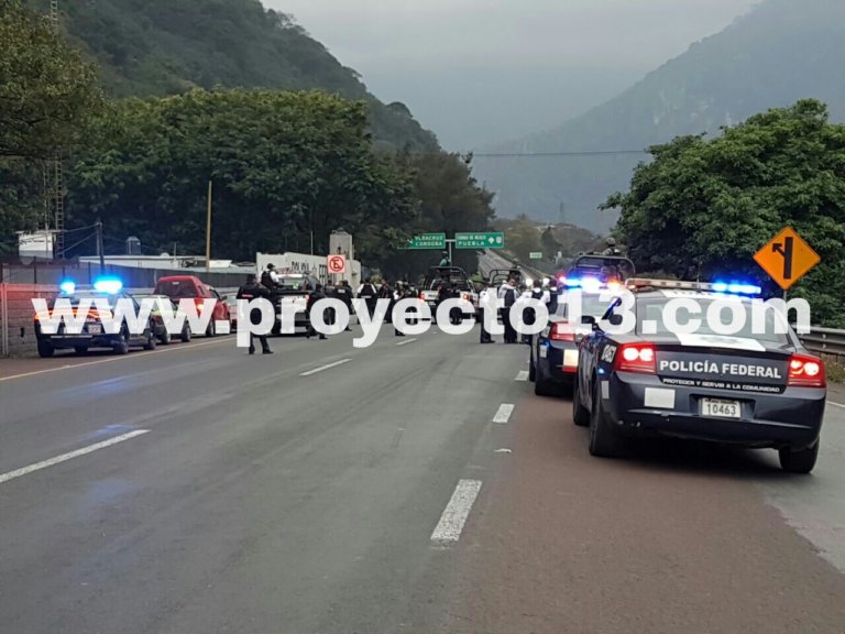 Atacan a Polícia Federal Preventiva en Río Blanco Atacan a Polícia Federal Preventiva en Río Blanco