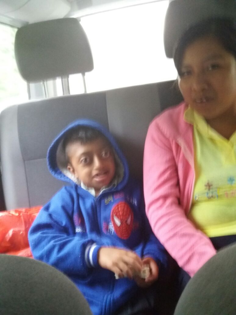 Luis Fernando Xochimanahua fue operado de un tumor en la cabeza.