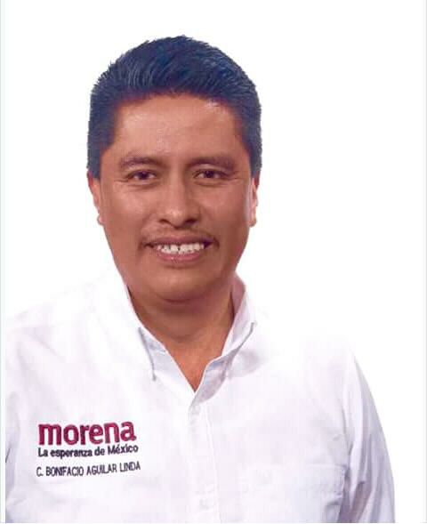 Bonifacio Aguilar Linda inicia campaña 1