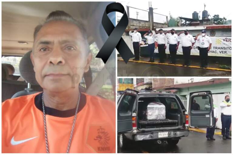 Homenajean al oficial de Tránsito, Fernando Cuenca Hernández en Atoyac