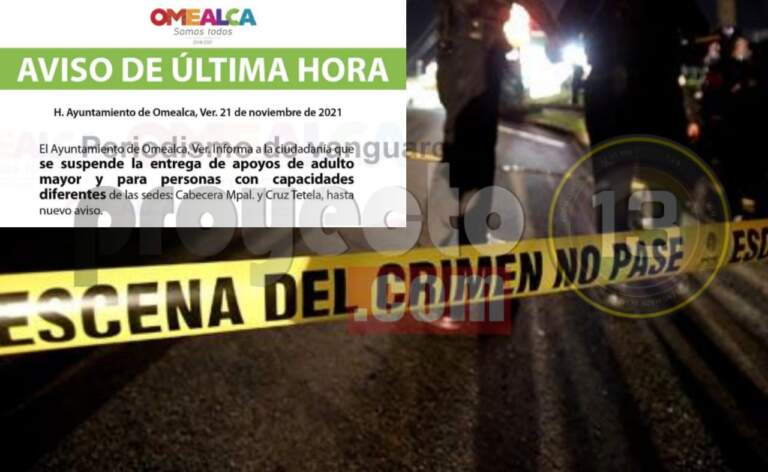Asesinan a adulto mayor en Paso Real, Omealca