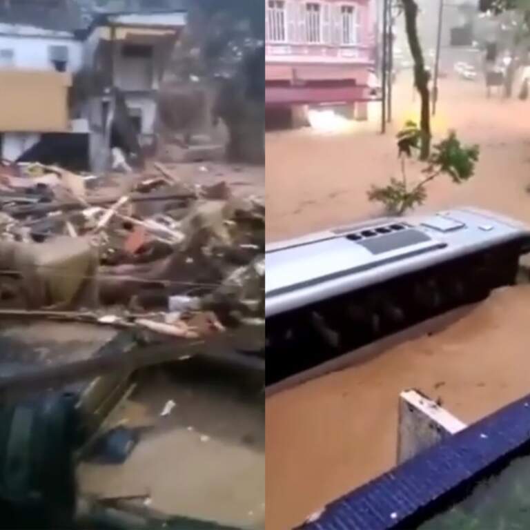 Más de 50 muertos en Brasil por lluvias torrenciales