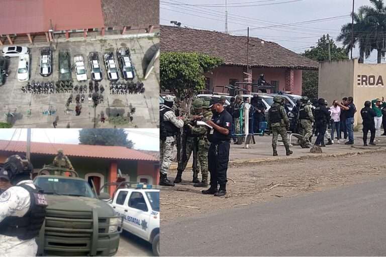Más de 200 elementos de las fuerzas del orden participan en operativo de combate a la delincuencia Más de 200 elementos de las fuerzas del orden participan en operativo de combate a la delincuencia
